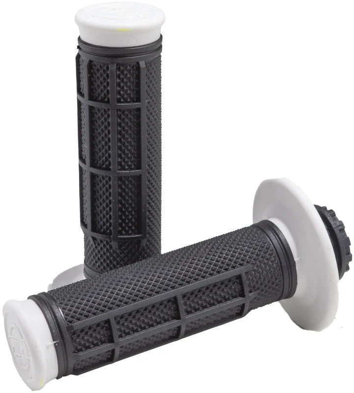 ProTaper Pro Series Clamp On 1/2 Waffle White/Black