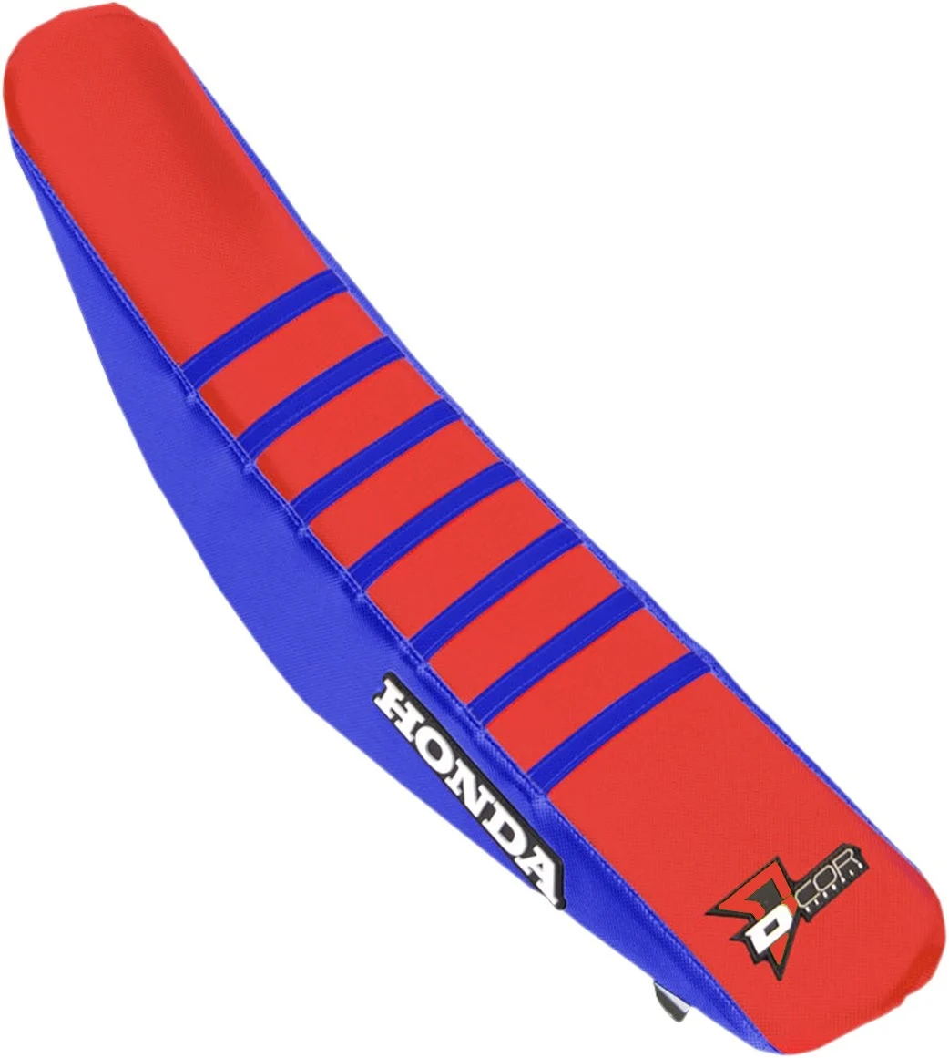 D'Cor Visuals Geico Honda MXON Ribbed Seat Cover (30-10-471)