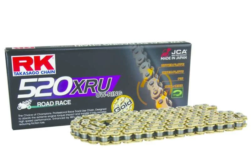 RK Chain GB520XRU-100FT U-Ring- Gold - GB520XRU-100FT