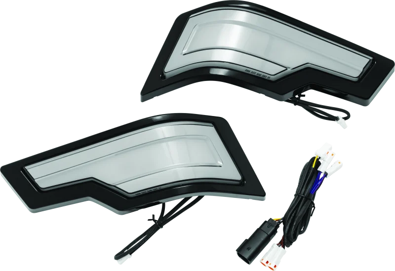 Kuryakyn Tracer Tour Pak Rear Lights Black Smoke Lens - 2955