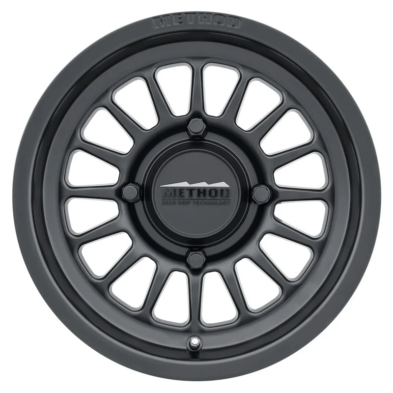 Method MR411 Bead Grip 15x10 / 6+4/25mm Offset / 4x156 / 132mm CB Matte Black Wheel - MR41151046564