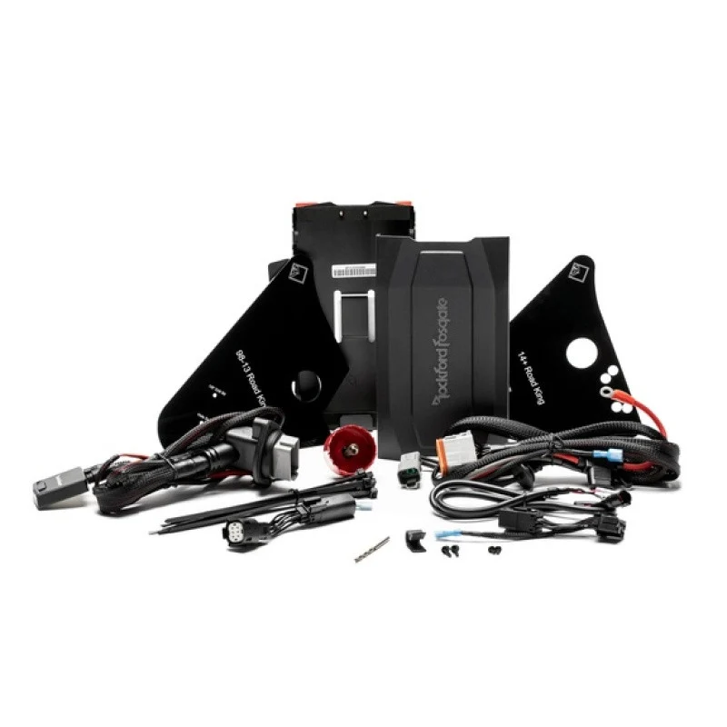 Rockford Fosgate 1998+ Harley-Davidson Road King Amp Install Kit w/ Bluetooth Module - RFK-HDRK