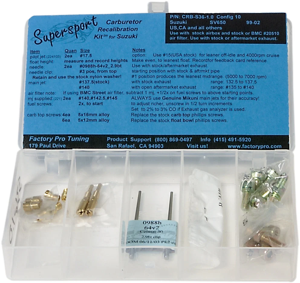 Jet Kit Yfz350 Banshee 87 04