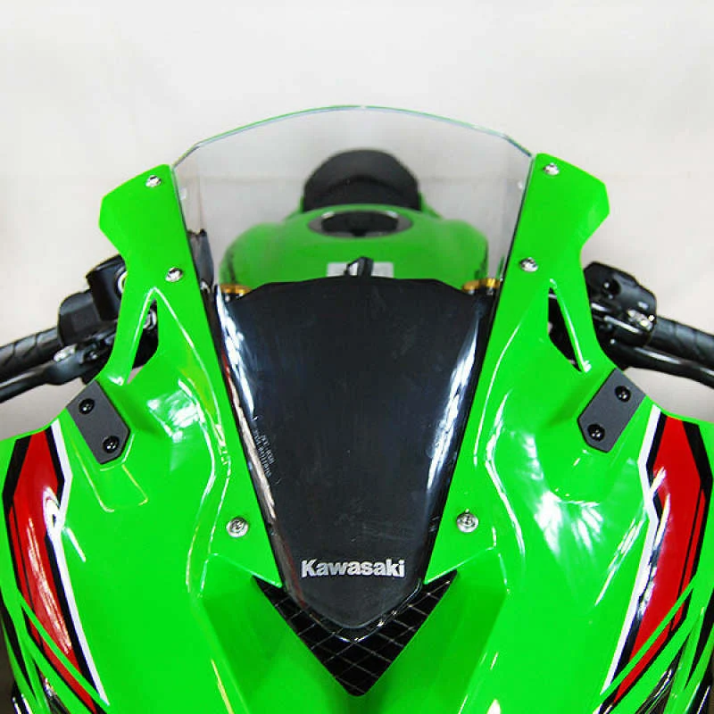 New Rage Cycles 23+ Kawasaki ZX-4R Mirror Block Off Plates - ZX4-MBO