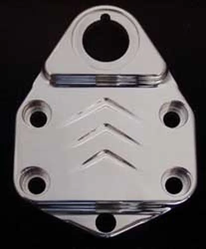Handlebar Clamp (Flames Polished)