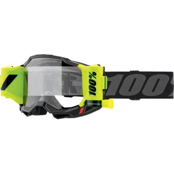 100% Accuri 2 Forecast Goggle - Roll-Off - Black - Clear Lens 50017-00008