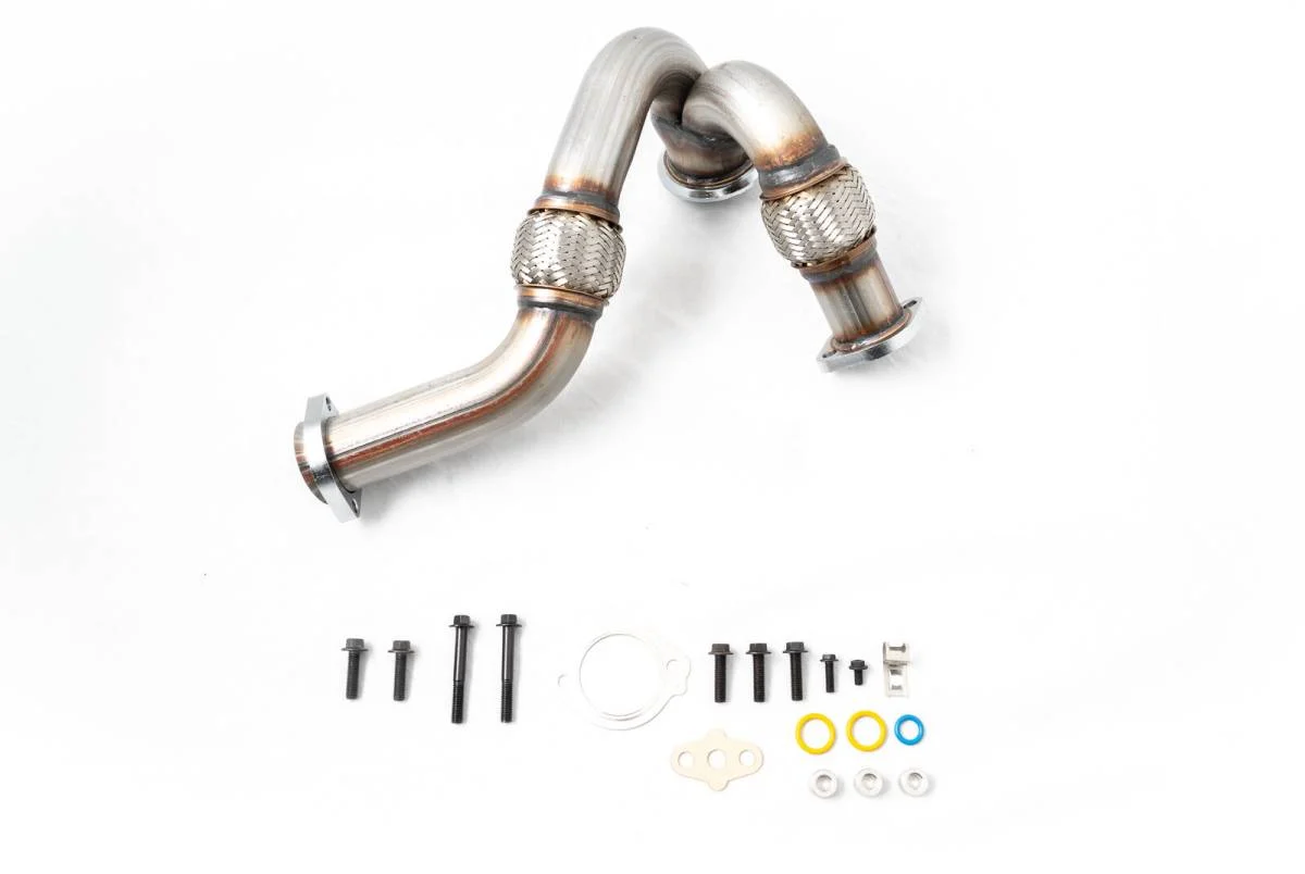 Rudy's Heavy Duty 304 SS Up Pipe Kit For 03-07 6.0 Powerstroke