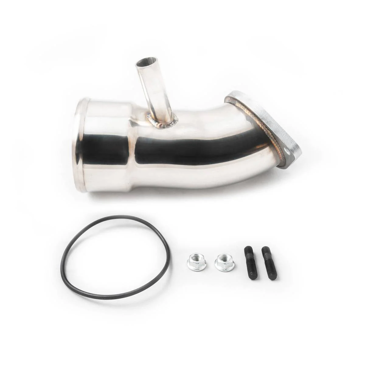Rudy's 3.5" Polished Turbo Intake Horn Kit For 2017-2019 GM 6.6L L5P Duramax