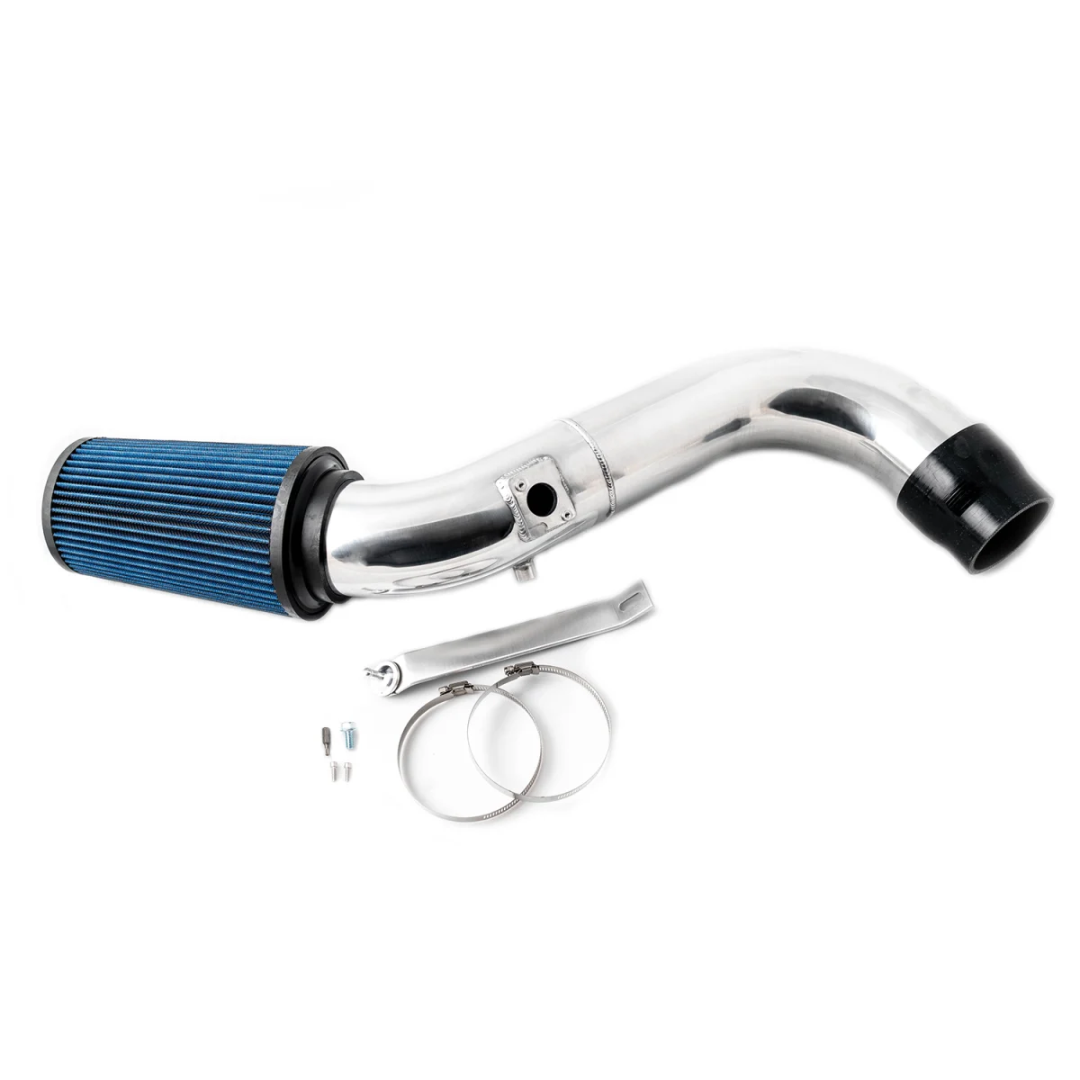 Rudy's Polished Cold Air Intake w/ Oiled Filter For 2004.5-2005 GMC/Chevy 6.6L LLY Duramax