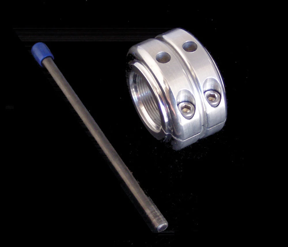 Axle Locking Nut Double (Silver)