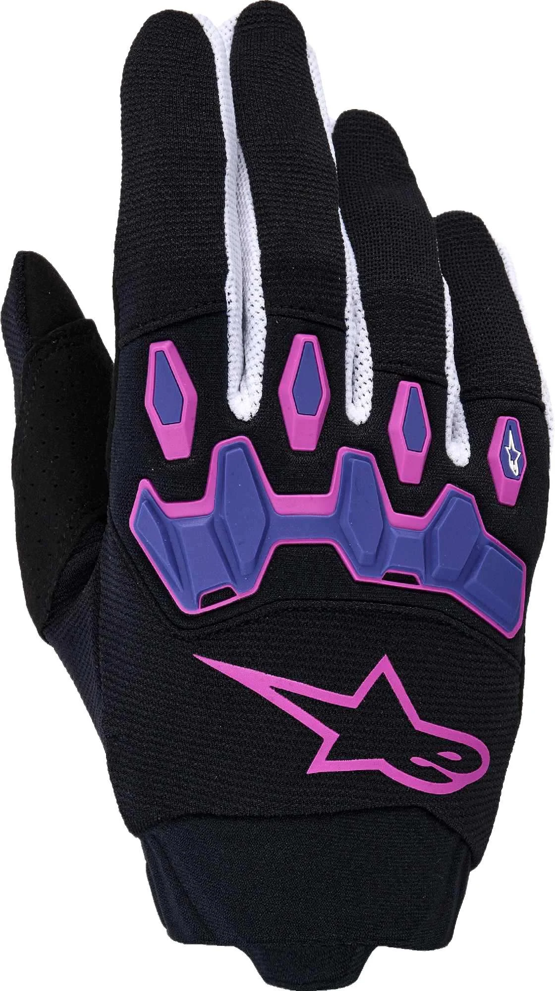 Alpinestars Full Bore V2 Motocross Gloves black/purple/red/white