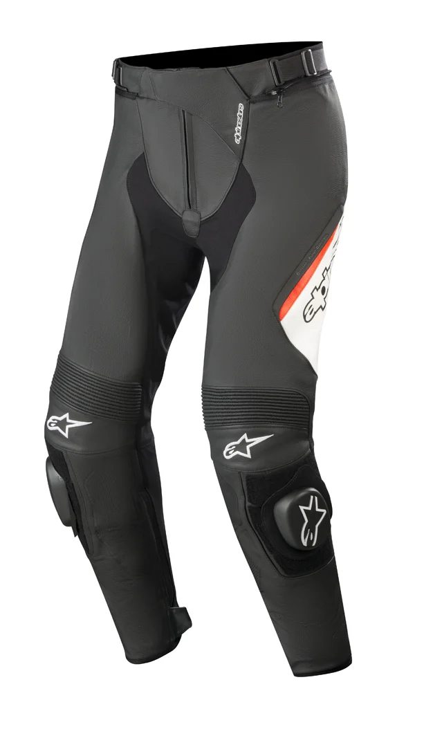 Alpinestars Missile v2 Leather Pants black/white/red