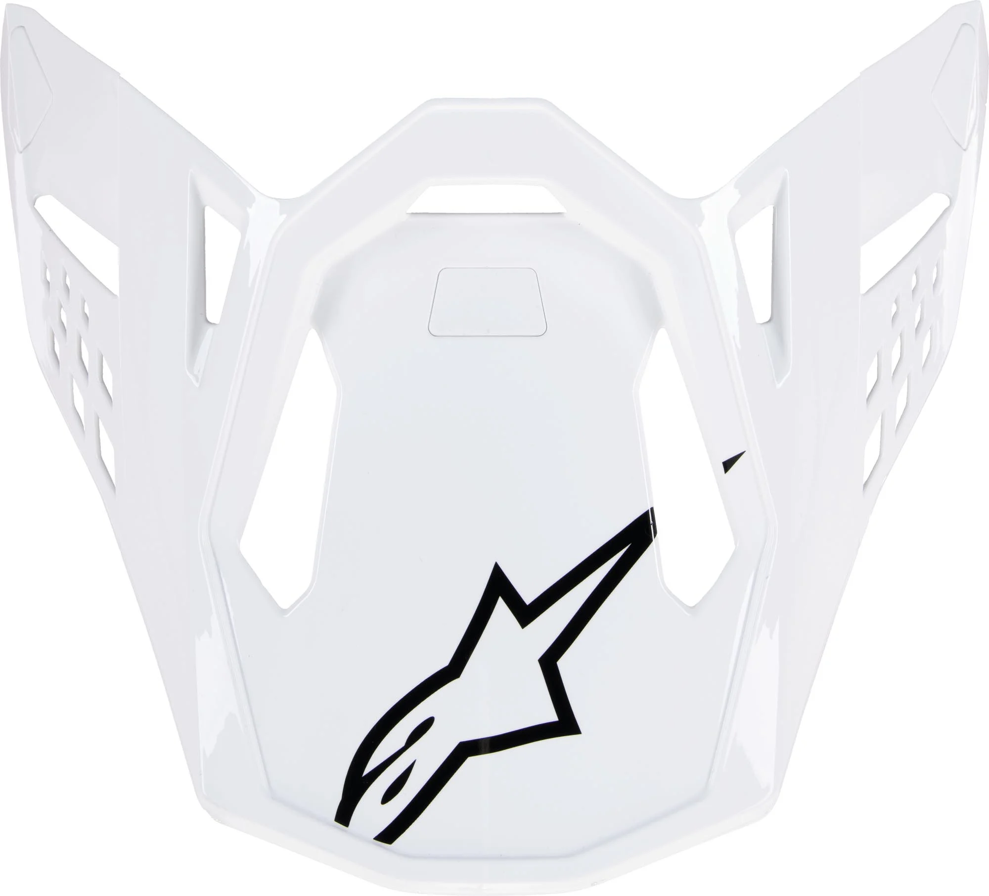 Alpinestars Supertech S-M10 Solid 2024 Helmet Peak white