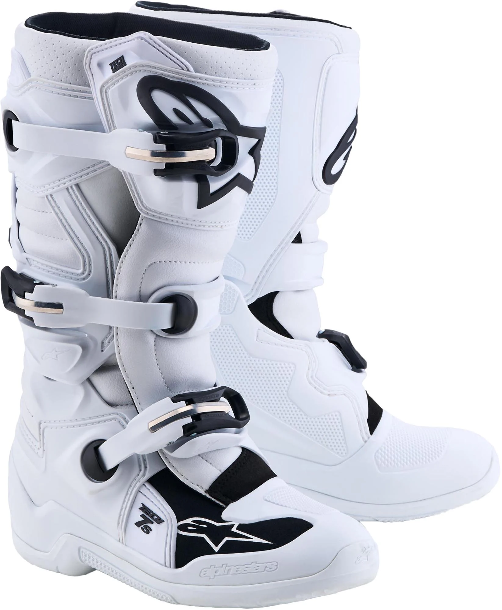 Alpinestars Tech 7S Youth Motocross Boots white