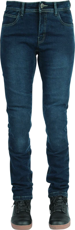 Speed and Strength Fast Times Denim Pant Blue Womens - 4 Long - 889850