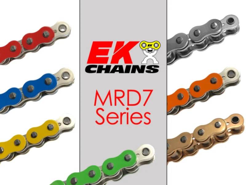 Vortex Racing EK 520 MVXZ2 Rivet Master 120 Links- Nickel - 520MVXZ2-120K
