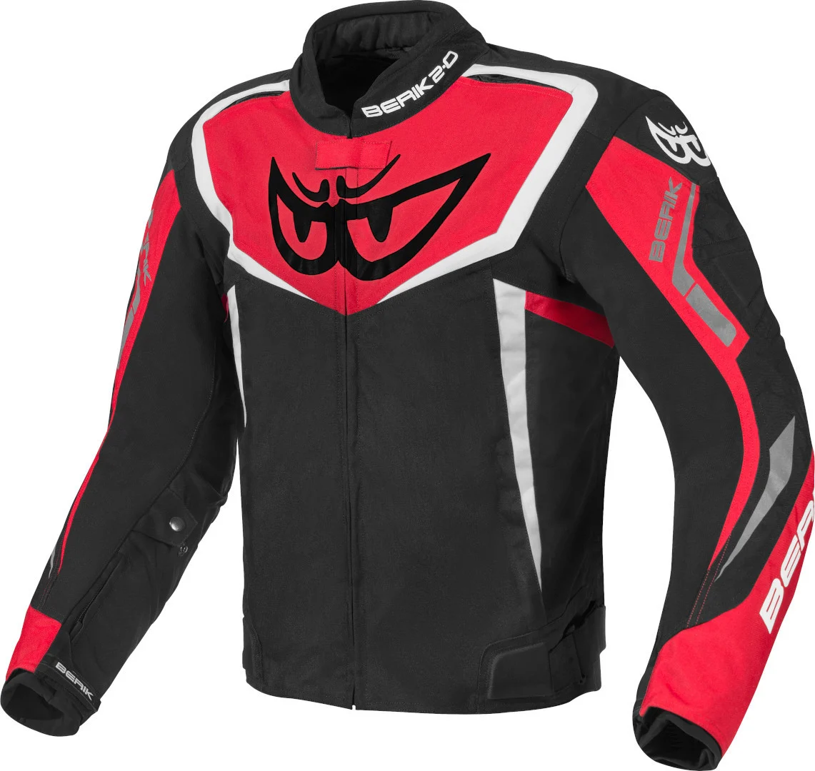 Berik Bad Eye Waterproof Motorcycle Textile Jacket black