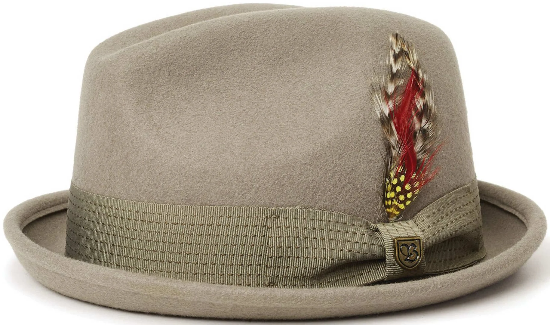 Brixton Gain Fedora Hat light green