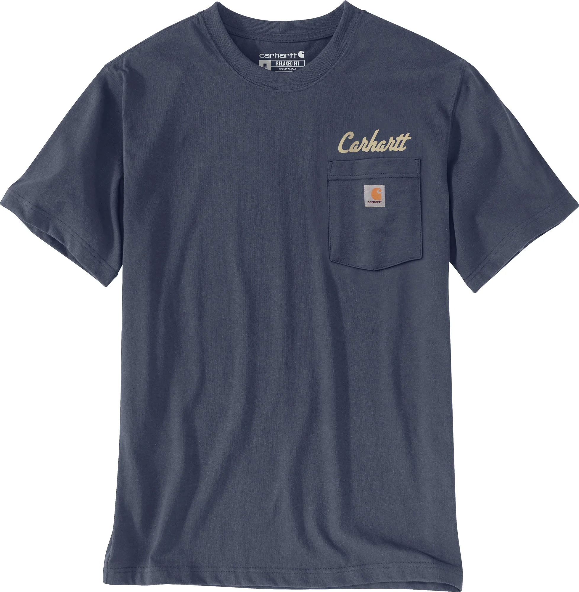Carhartt Irvine Relaxed Hard Work T-Shirt blue