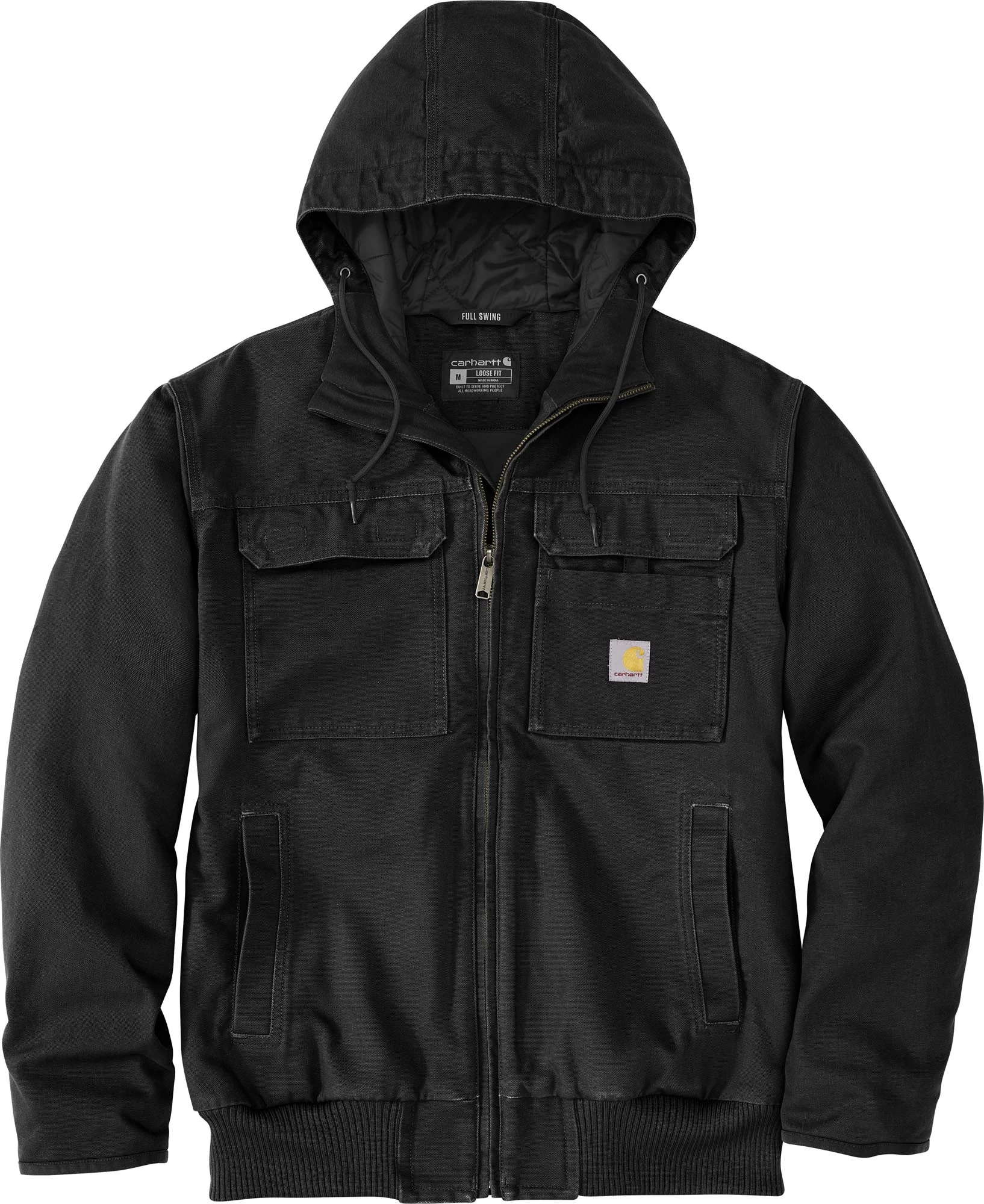 Carhartt Washed Duck Bartlett Active Jacket black
