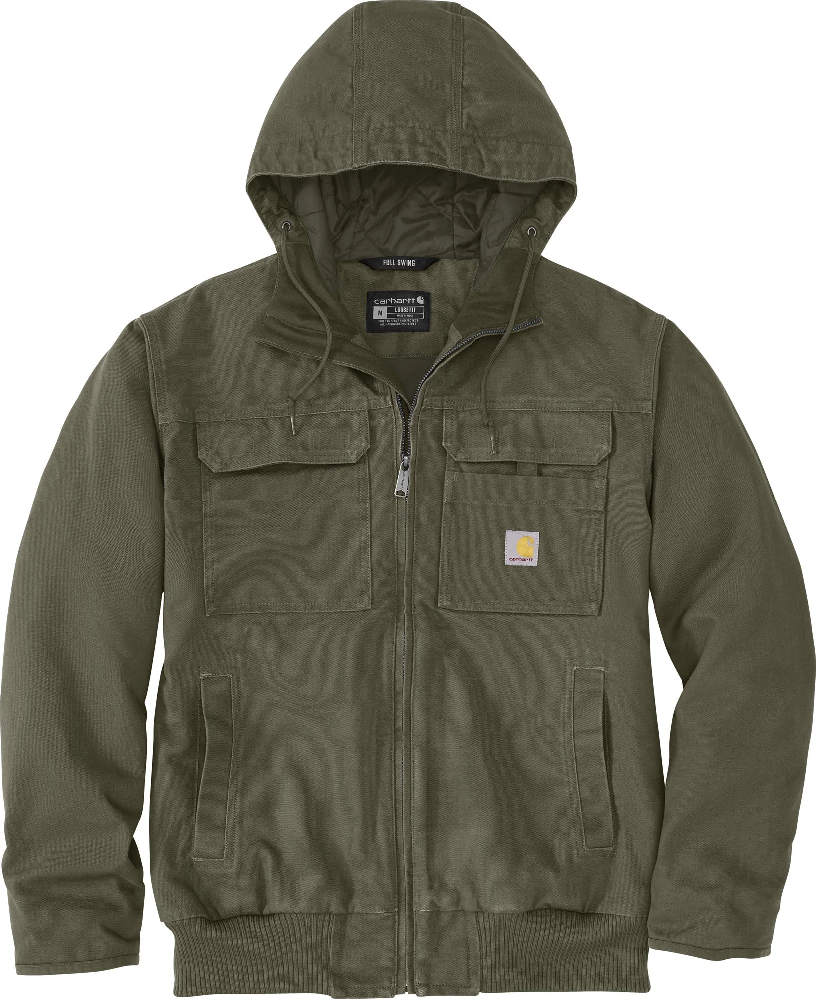 Carhartt Washed Duck Bartlett Active Jacket olive