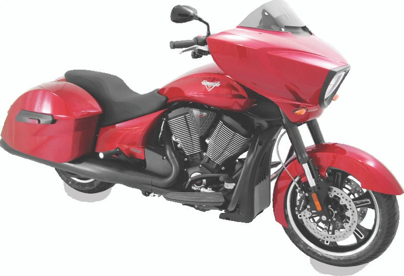 Mustang 08-21 Harley Electra Glide,Rd Glide,Rd King,Str Glide Touring Summit 1PC Seat - Black - 76860