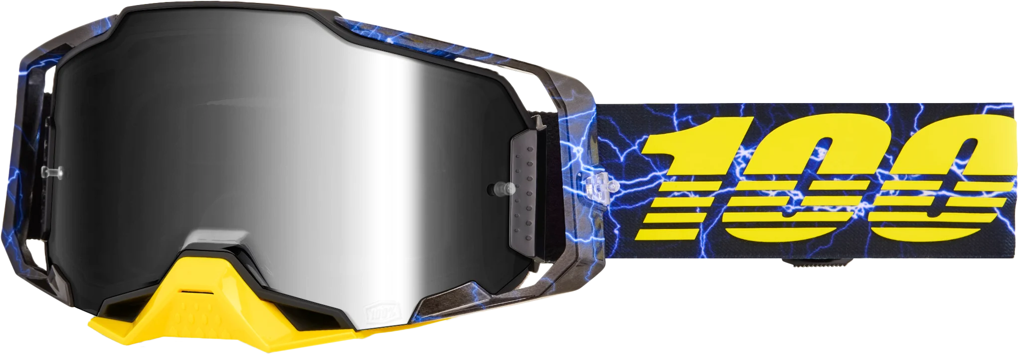 Armega Goggle Furious Mirror Silver Lens