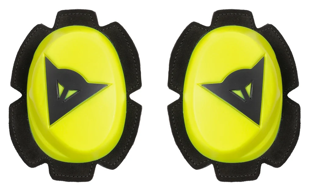 Dainese Pista Knee Sliders yellow