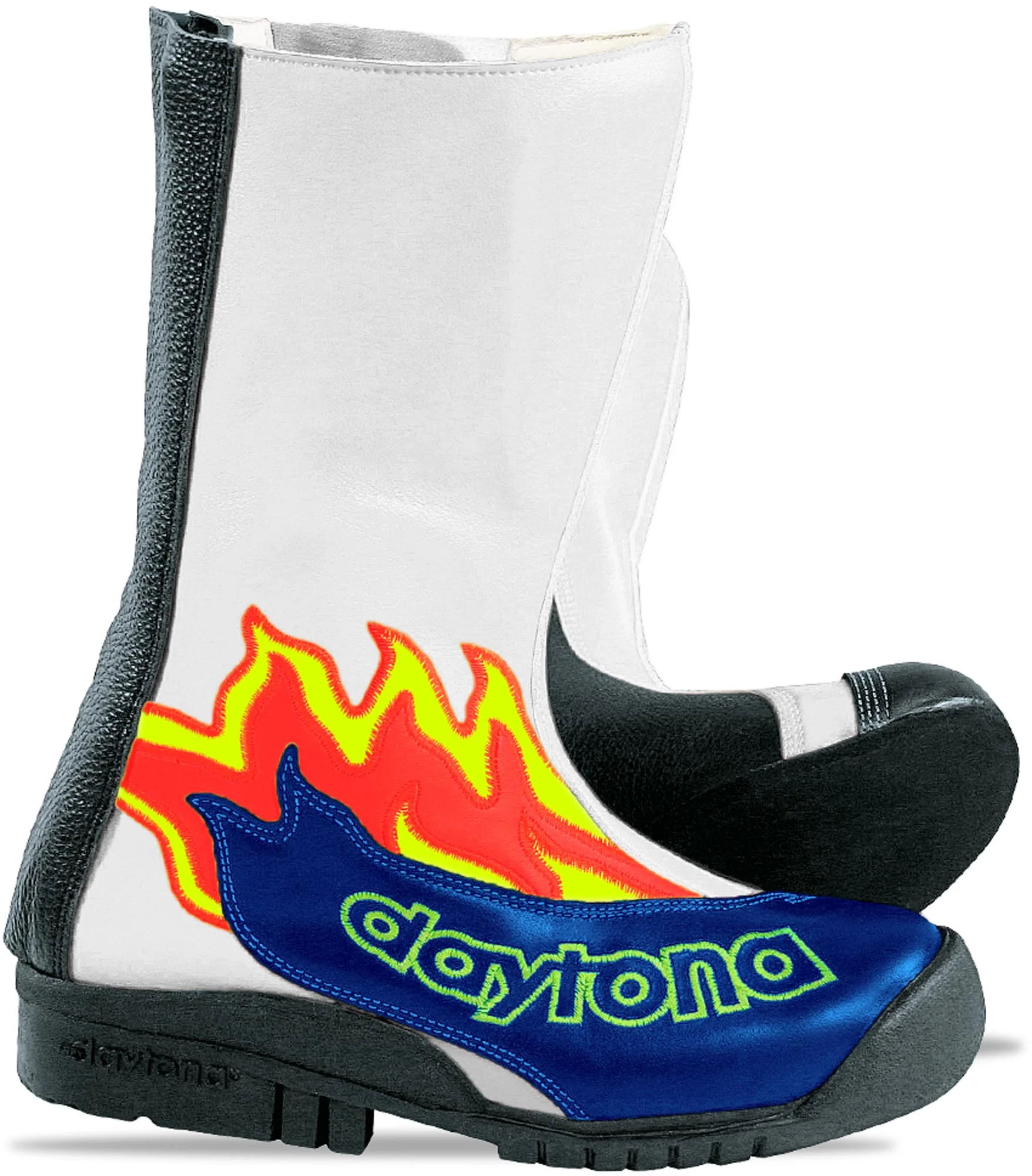 Daytona Speed Youngsters Kids Motorcycle Boots blue/white