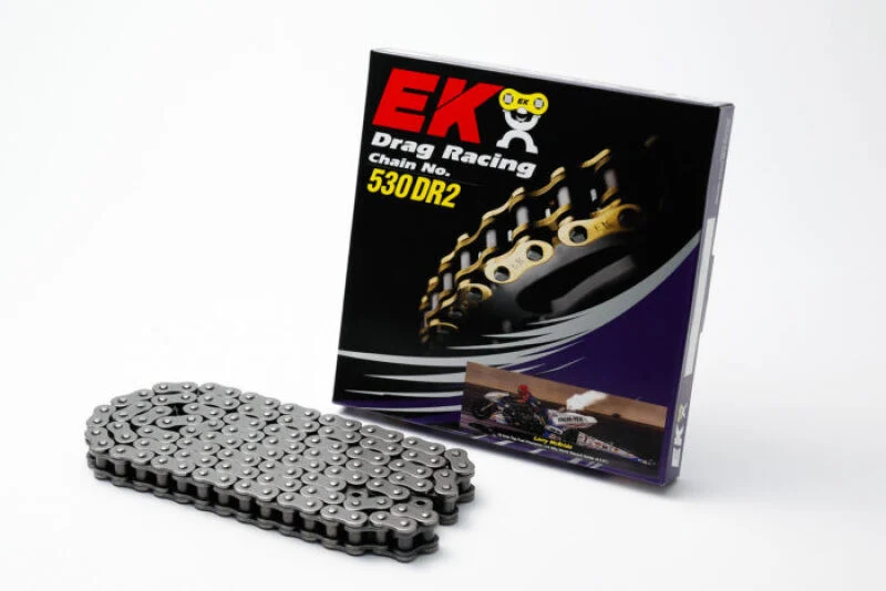 Vortex Racing EK 530 DRZ2 MAX HP 350 Clip Master Semi Press 140 Links- Chrome - 530DRZ2-140C