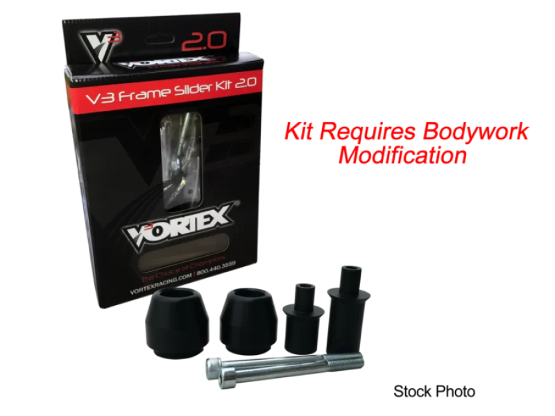 Vortex Racing 08-15 KTM 1190 RC8 V3 2.0 Frame Slider Kit- Modification Required - SR215