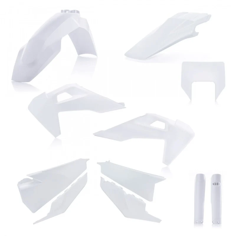 Acerbis 20-23 Husqvarna TE150i-300i/ FE350/s-501/s Full Plastic Kit - 20 White - 2791536811