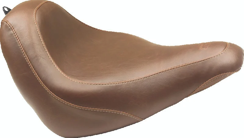 Mustang 18-21 Harley Softail Slim Wide Tripper Solo Seat - Brown - 83050