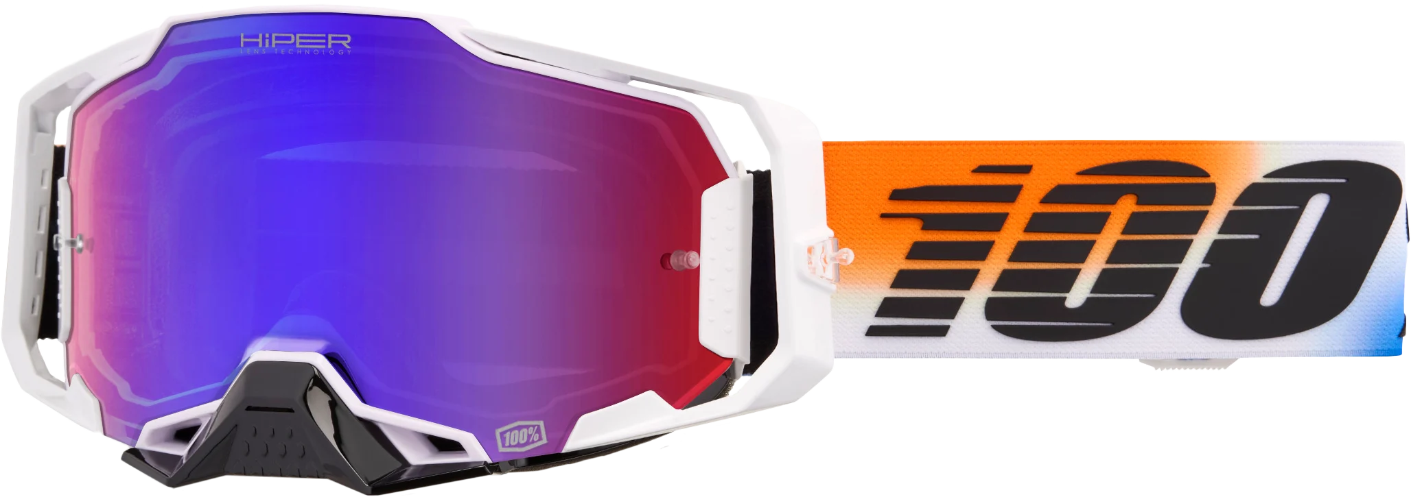 Armega Hiper Goggle United Mirror Red/Blue Lens
