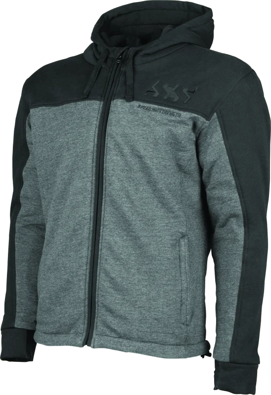 Speed and Strength Hammer Down Armored Hoody Black/Grey - XL - 880398