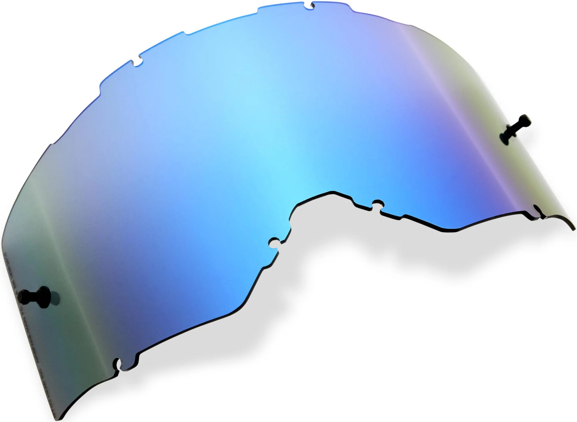 FOX Airspace / Main Mirror Injected Replacement Lens blue