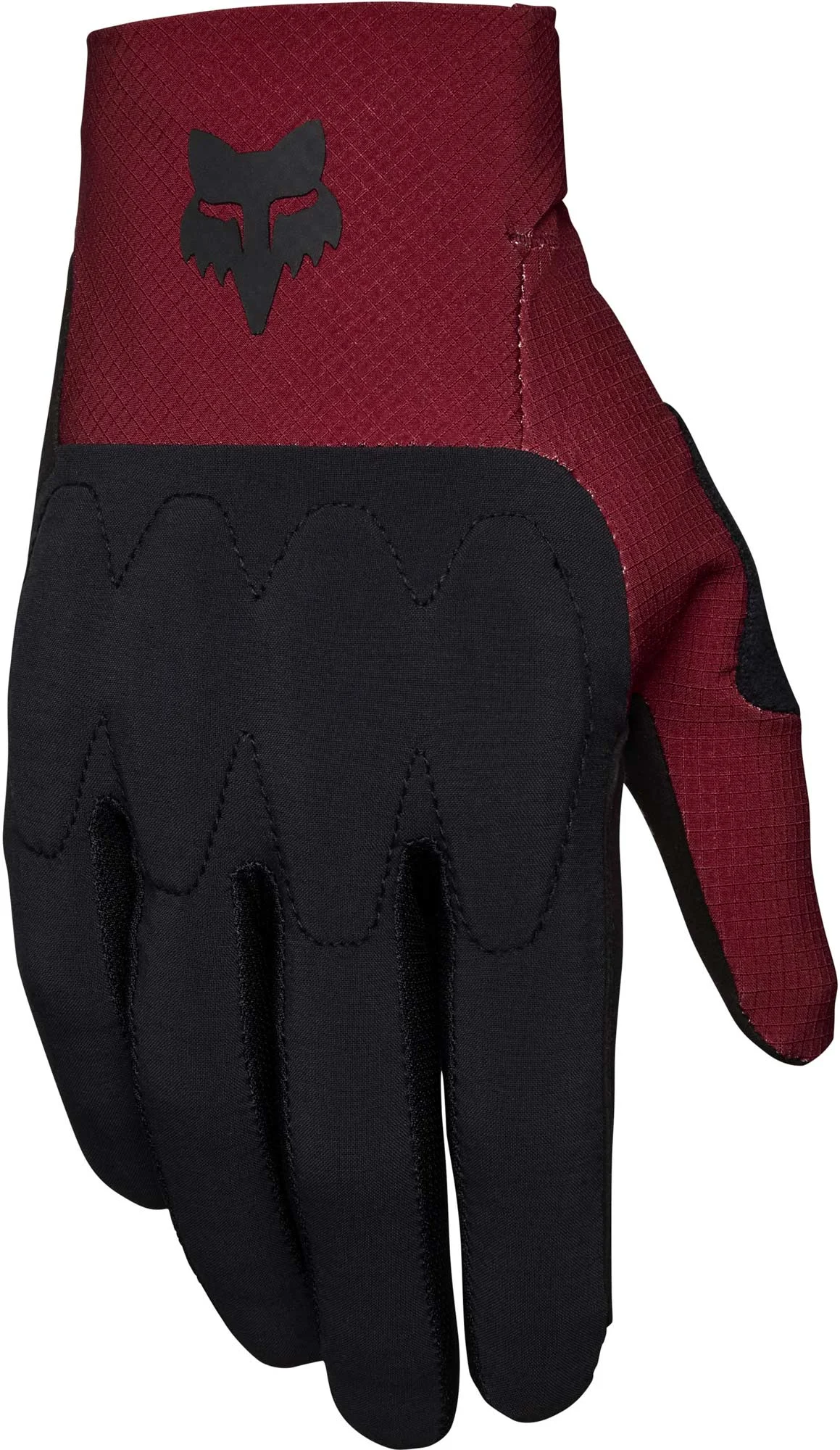 FOX Defend D3O Bicycle Gloves black/red