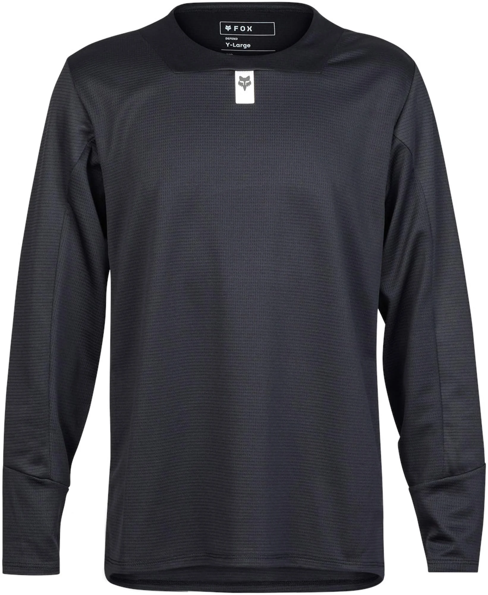 FOX Defend LS Youth Bicycle Jersey black