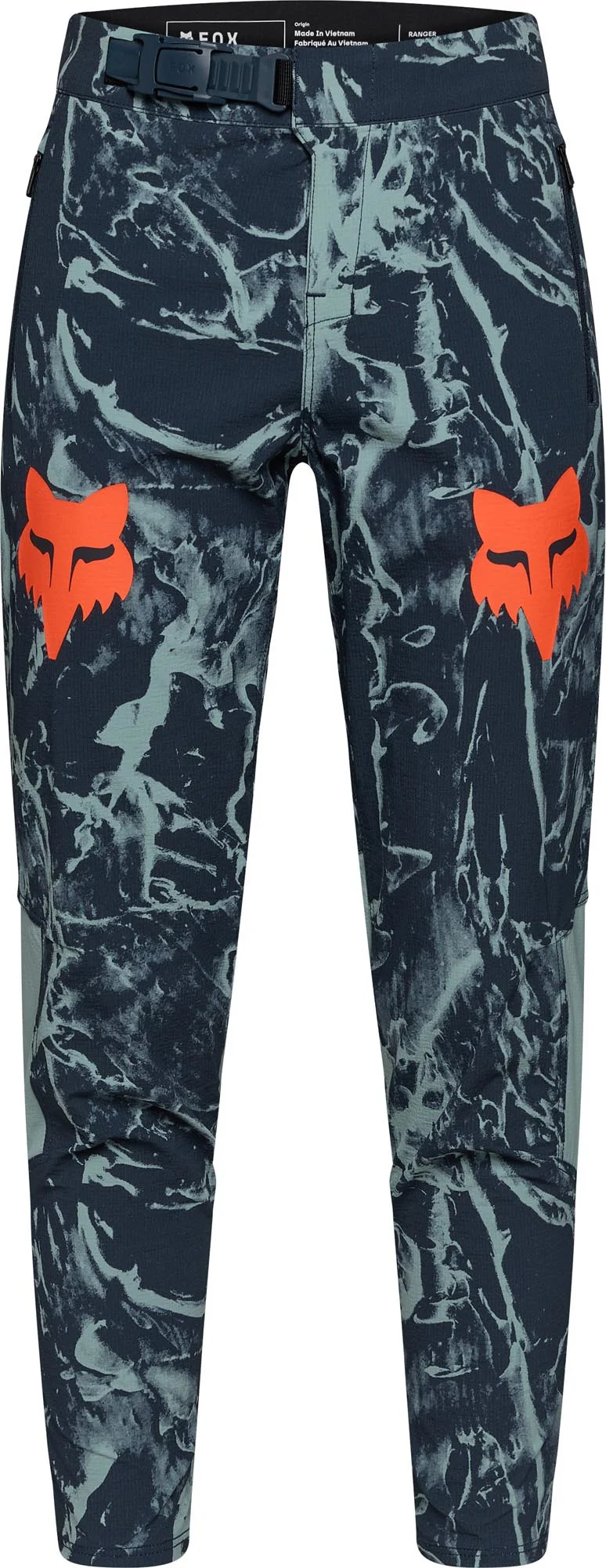 FOX Ranger Image Print Youth Bicycle Pants dark blue