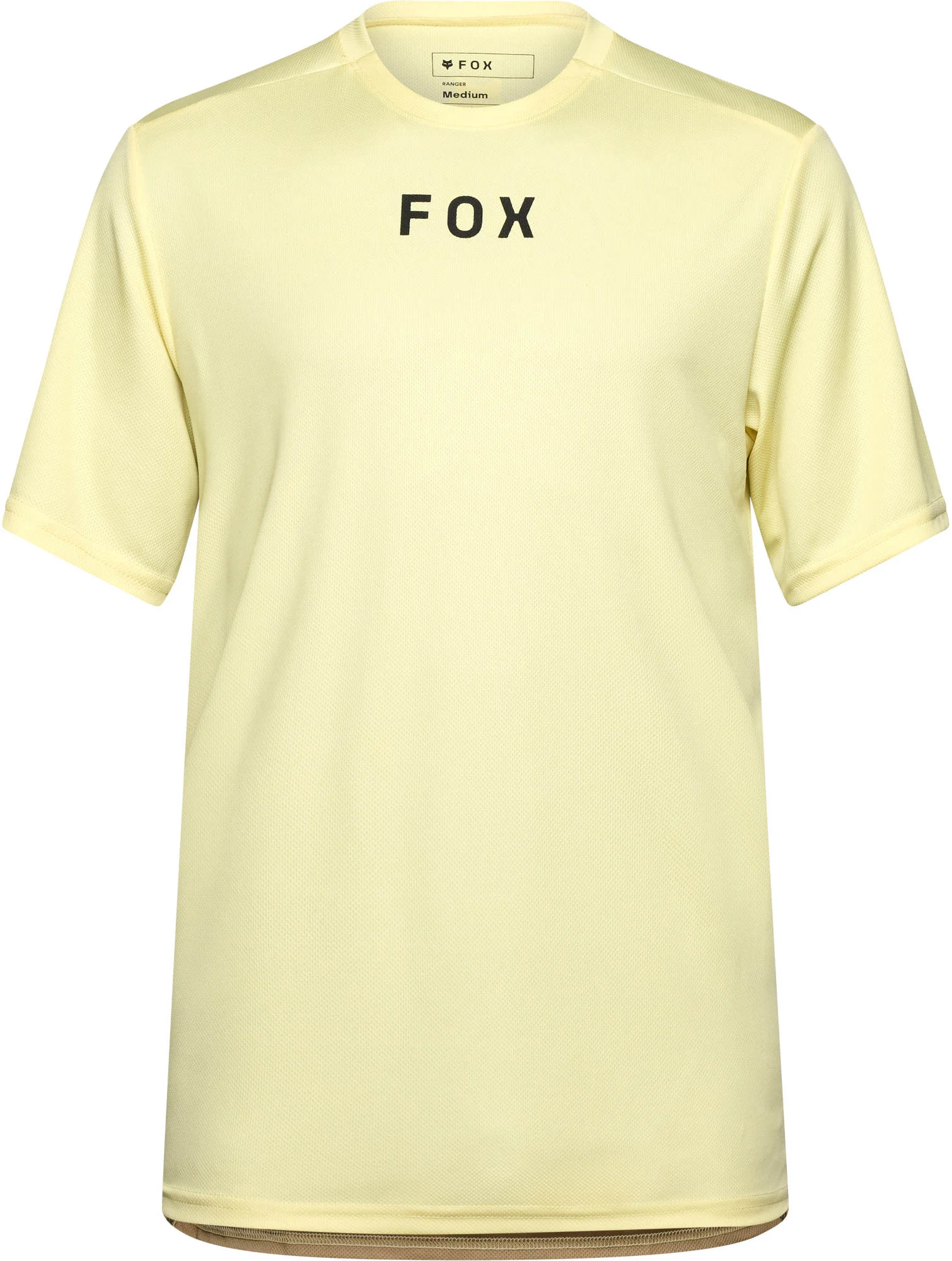 FOX Ranger Wordmark Bicycle Jersey yellow