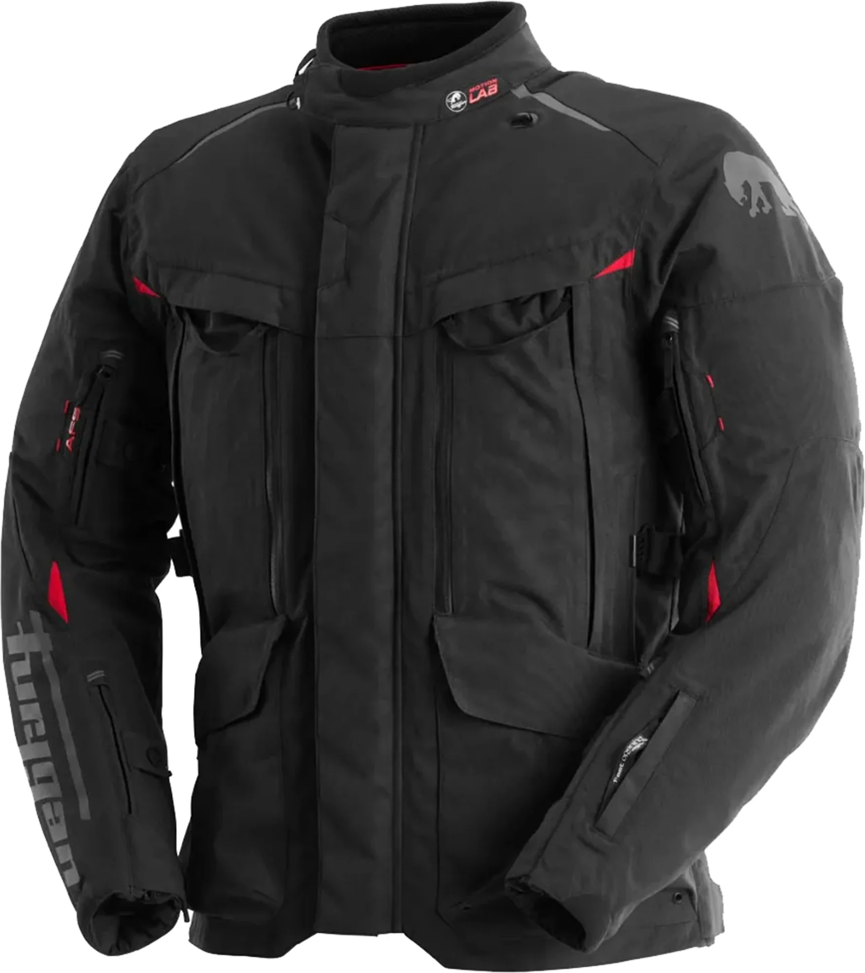 Furygan Challenger waterproof Motorcycle Textile Jacket black