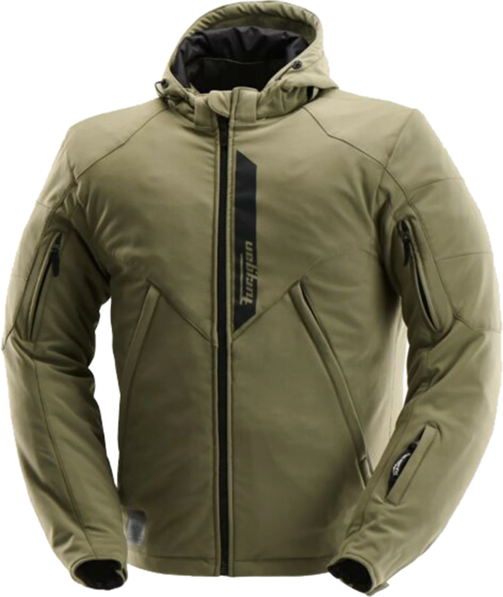 Furygan Evald waterproof Motorcycle Textile Jacket green/grey