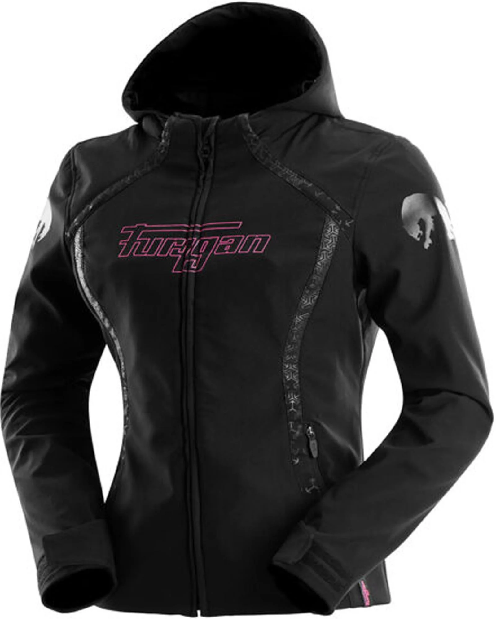 Furygan Skye waterproof Ladies Motorcycle Textile Jacket  black/pink