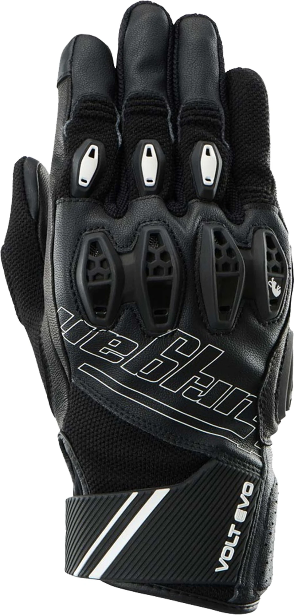 Furygan Volt Evo perforated Motorcycle Gloves black/white