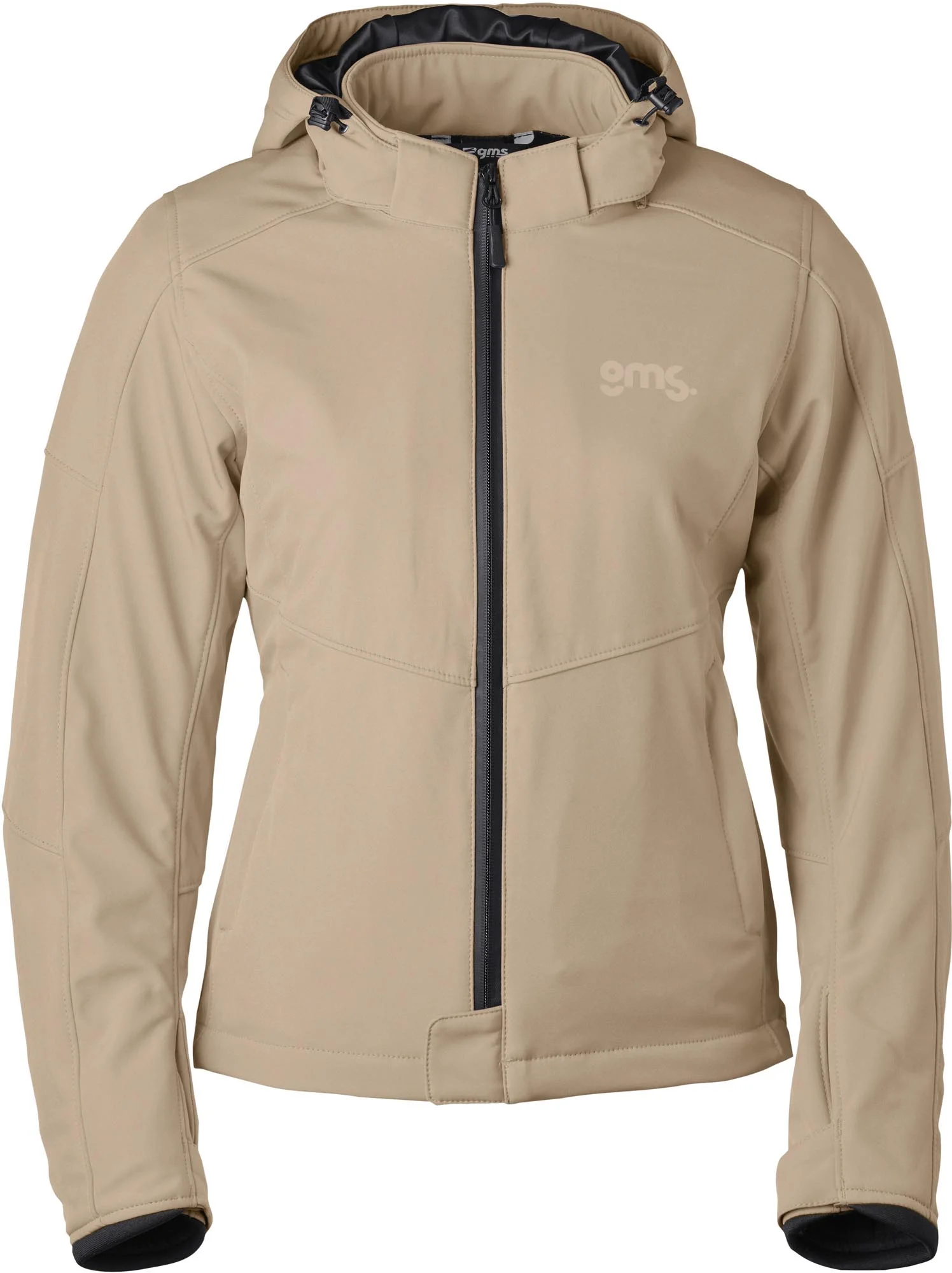 GMS Falcon Neo Softshell waterproof Ladies Motorcycle Textile Jacket beige