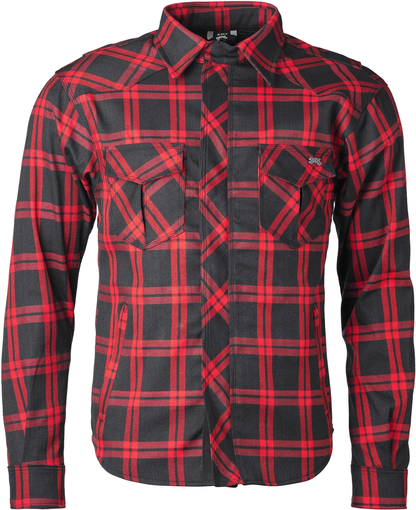 GMS Jaguar Neo Motorcycle Shirt black/red