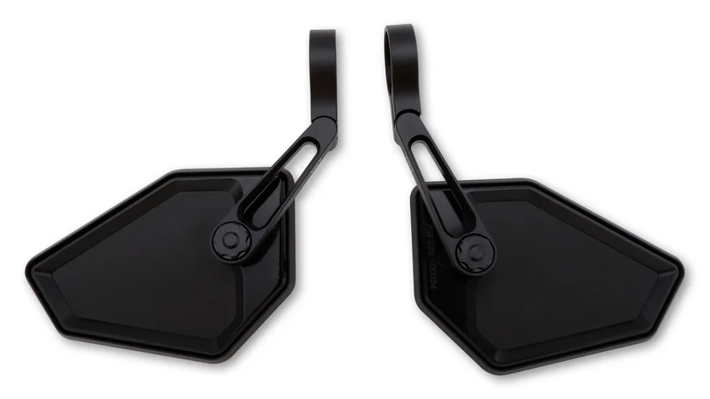 HIGHSIDER Pro Bar End Mirror Nova-Race Black (Pair)