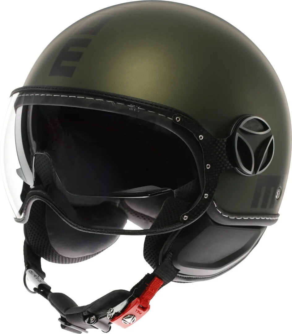 MOMO FGTR Evo Mono Jet Helmet grey matt