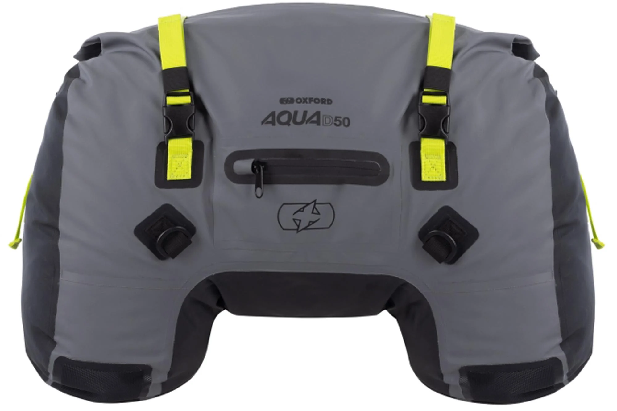Oxford Aqua D-50 Duffle Bag black/grey/fluo-yellow