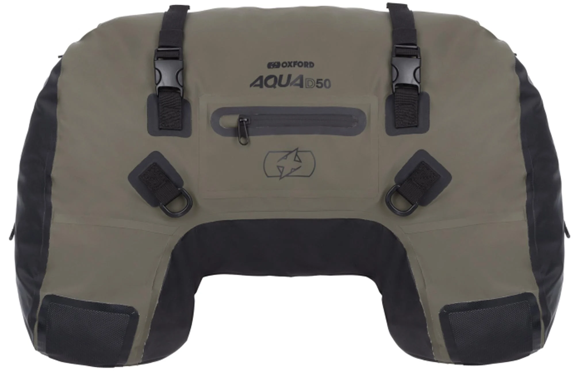 Oxford Aqua D-50 Duffle Bag Khaki/Black